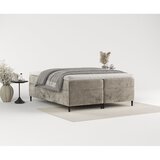 Maison de Rêve Svetlo rjava boxspring postelja s prostorom za shranjevanje 180x200 cm Araya – | Shoptok.si