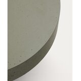 Kave Home Betonska okrogla vrtna klubska mizica ø 66 cm Aiguablava – | Shoptok.si