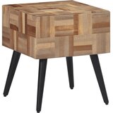  Bočni stolić 40 x 40 x 45 cm od masivne obnovljene tikovine | Eponuda.com