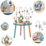Viga polarb drveni edukativni stol manipulativni Montessori prepleteni | shoptok.hr