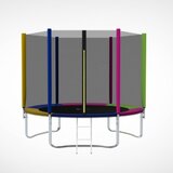 Premium Stil Trambolina Multicolor 305cm sa merdevinama i unutrašnjom sigurnosnom mrežom ( 13163 ) | Eponuda.com