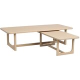 Rowico Stolić za kavu s pločom stola u dekoru hrasta u svijetloj prirodnoj boji 70x160 cm Driscoll – | shoptok.hr