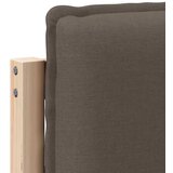  Tapecirani uzglavlje Prirodna i svijetlo siva 120 cm | shoptok.hr