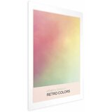 Plakat - Cherry Breeze - Pastel Gradient in Soft Retro Colors 60x90 Bez okvira s margom | shoptok.hr