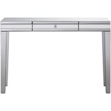 Hom`in konzolna mizica, 120/80/35,5 cm srebrne barve | Shoptok.si