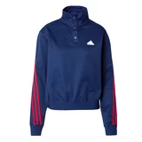 ADIDAS SPORTSWEAR Sportska sweater majica 'ICONIC' mornarsko plava / crvena / bijela