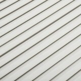 vidaXL vrata sa žaluzinama 4 kom masivna borovina bijela 39,5x39,4 cm | shoptok.hr