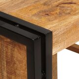  Stalak za vino Smeđa 100 x 45 x 33 cm Čvrsto Grubo Drvo Manga | shoptok.hr