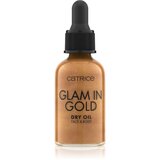 Catrice Glam In Gold Dry Oil svjetlucavo suho ulje za lice i tijelo nijansa 010 Stay Golden! 30 ml | shoptok.hr