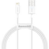 Baseus podatkovni polnilni kabel CALYS-A02 lightning 1m 2,4A - bel Cene