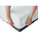 Dormeo Plahta s gumicom Cooling boje bjelokosti 90x200 cm | shoptok.hr