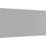  Zaščita za kuhinjo 2 pcs Svetlo siva 80 x 40 cm kaljeno steklo, (5000070015) | Shoptok.si