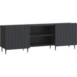 vidaXL TV omarica Črna 150 x 31 x 52 cm Inženirski les, (5000210672) | Shoptok.si