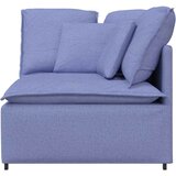  Modularna kutna sofa s jastucima traperice plave boje 100 cm | Eponuda.com