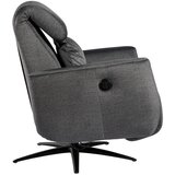 XXXL Tv-fotelj Riva, Siva | Shoptok.si