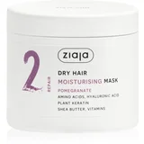 Ziaja Plant Essentials Pomegranate vlažilna maska za lase za suhe lase 350 ml