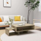 vidaXL Klubska mizica sonoma hrast 105x55x32 cm iverna plošča, (20624994) | Shoptok.si
