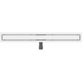  2 u 1 odvod za tuš Srebrno 100 cm Nehrđajući čelik 304 | shoptok.hr