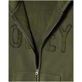 Obey Puloverji Hybrid faded zip hood Zelena | Shoptok.si