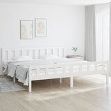 Furnova Posteljni okvir bel trden les 160x200 cm, (21944347) Cene