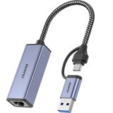  BENFEI adapter USB A USB C to RJ45 USB 3.0 gray Cijene
