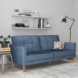 Støraa Plava baršunasti sklopiva sofa 207 cm Lilly – | shoptok.hr