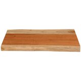 Stolna ploča 60x40x3,8 cm pravokutna bagremovo drvo živi rub | shoptok.hr