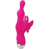 Evolved vibrator s perlicama i dodatkom za klitoris (ružičasti) | shoptok.hr
