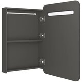  LED kupaonski ormarić s ogledalom antracit 60 x 11 x 80 cm | Eponuda.com