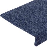  Prostirke za stepenice samoljepljive 20 kom 65x21x4 cm antracit pravokutni rub | shoptok.hr