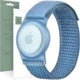 TECH-PROTECT OVITEK IZ NAJLONA ZA OTROKE ZA APPLE AIRTAG BLUE COVER, (22070762) | Shoptok.si