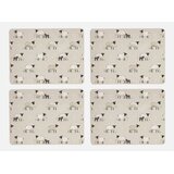 Cooksmart ® Pluteni podmetač 4 kom 21,5x29 cm Highland Sheep – u