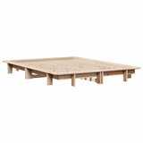 Furnova Posteljni okvir brez vzmetnice 150x200 cm trdna borovina, (21936919) | Shoptok.si
