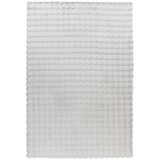 Kayoom PREPROGA Z VISOKIM FLOROM Harmony 800 Silver 80/150 cm srebrne barve u