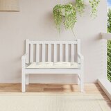  Jastuk za vrtnu klupu prošarano krem 100x50x7 cm od tkanine | Eponuda.com