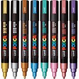Marker Uni PC-5M POSCA, Metalik, set 8/1 | shoptok.hr