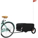 Prikolica za bicikl crna 30 kg željezna | shoptok.hr