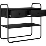  Konzolna stolica Crni hrast 100 x 40 x 75 cm Konstruirano drvo | Eponuda.com