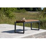 Venture Home vrtna klupa Athena 38 × 45 × 140 cm, crna | shoptok.hr