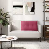  Jastuk za leđa Vinska crvena 80 x 50 cm Kordura tekstil | shoptok.hr