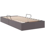  Otomanski krevet s pohranom Sivi 90 x 200 cm Lažna koža | shoptok.hr