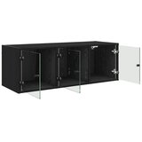  Ormar za Zid Crni hrast 102 x 37 x 35 cm Konstruirano drvo | shoptok.hr