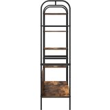  Stalak za odjeću s policom Smeđi hrast 120 x 44 x 160 cm | shoptok.hr
