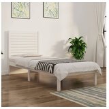  Okvir za krevet od masivne borovine bijeli 75x190 cm 2FT6 mali | shoptok.hr