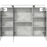  Kopalniška ogledalna omara Betonsko siva 100 x 14,5 x 70 cm, (5000233113) | Shoptok.si