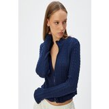 Koton Navy Blue Youth Cardigan Cene