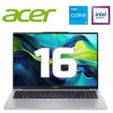 Acer aspire lite 16 AL16-52P (light silver) wuxga ips, i5-1334U, 16GB, 16GB, 512GB ssd (NX.J5SEX.001 // win 10 pro) cene