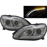 Oem Kristalni LED farovi Mercedes W220 S-Class, 2002-2005, Hrom | Eponuda.com