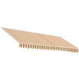  Zamjenska tkanina za tendu narančasta i crna 380x345 cm poliester | shoptok.hr