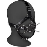 Ouch! Xtreme Head Harness with Spider Gag and Nose Hooks Black Cene